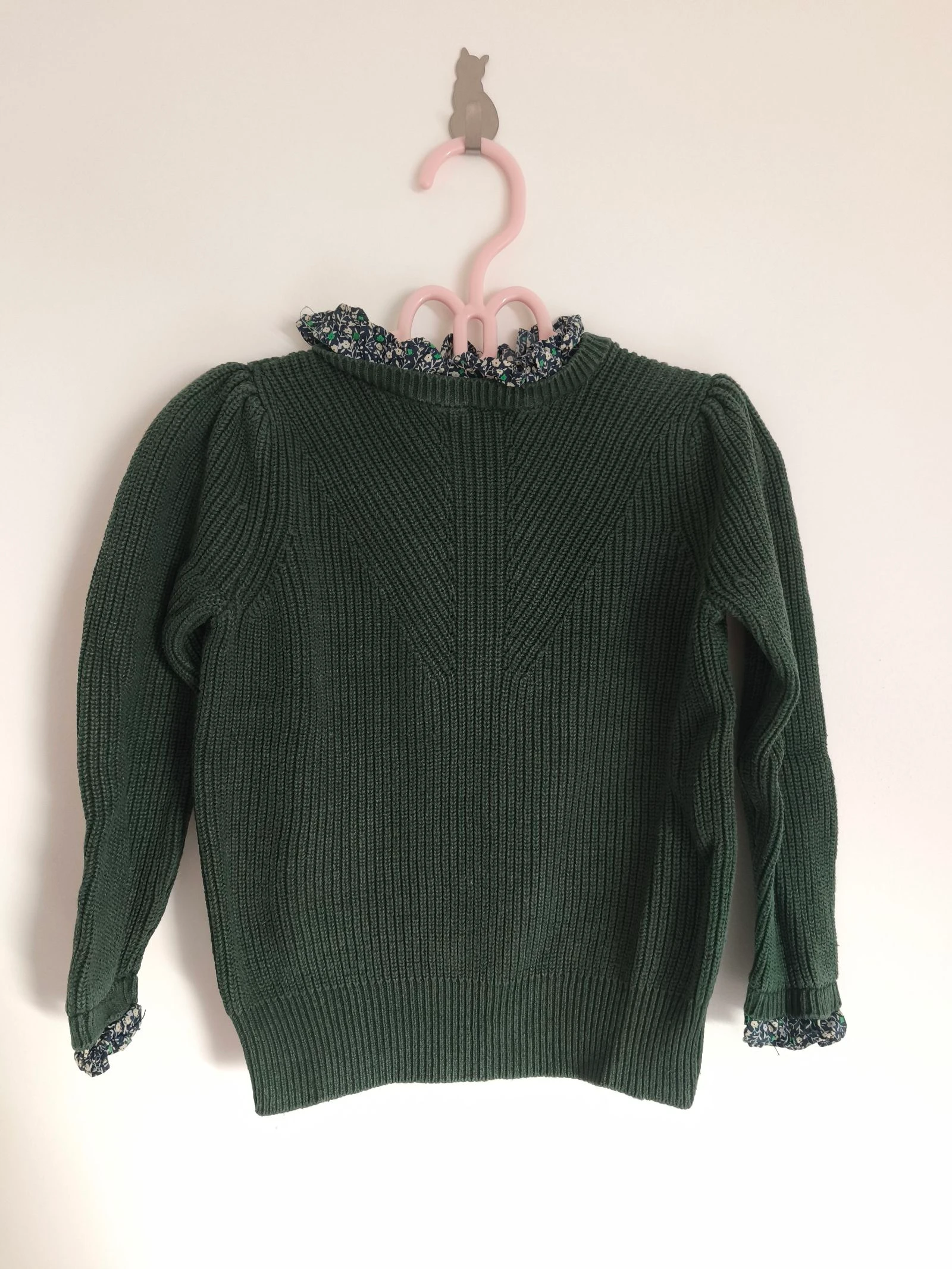 Suéter de malha para meninas (4 anos) – photo 2